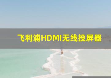 飞利浦HDMI无线投屏器