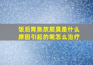 饭后胃胀放屁臭是什么原因引起的呢怎么治疗