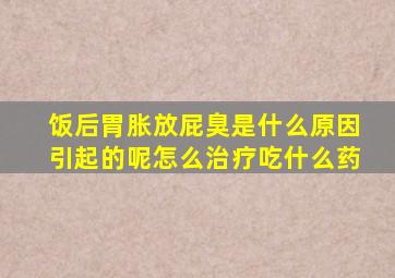 饭后胃胀放屁臭是什么原因引起的呢怎么治疗吃什么药