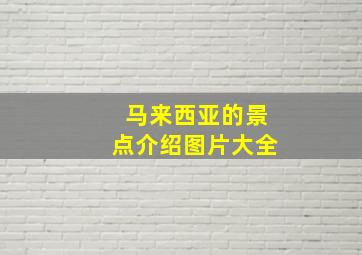 马来西亚的景点介绍图片大全