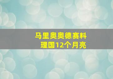 马里奥奥德赛料理国12个月亮