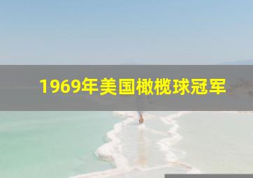 1969年美国橄榄球冠军