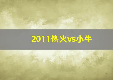 2011热火vs小牛