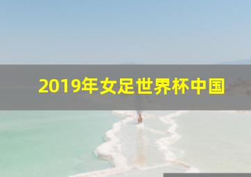 2019年女足世界杯中国