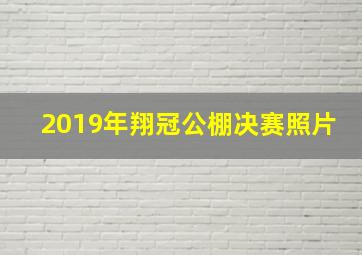 2019年翔冠公棚决赛照片