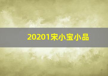 20201宋小宝小品