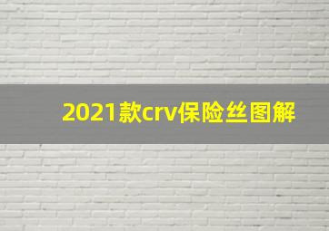 2021款crv保险丝图解