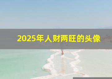 2025年人财两旺的头像