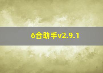 6合助手v2.9.1