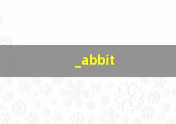 _abbit