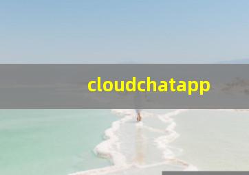 cloudchatapp