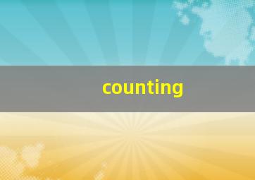 counting