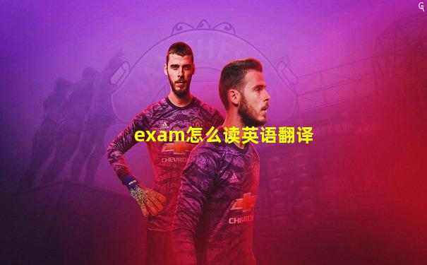 exam怎么读英语翻译