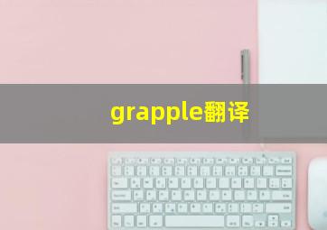 grapple翻译