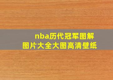 nba历代冠军图解图片大全大图高清壁纸