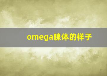 omega腺体的样子