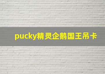 pucky精灵企鹅国王吊卡