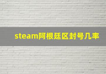 steam阿根廷区封号几率