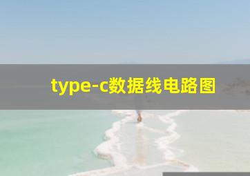 type-c数据线电路图