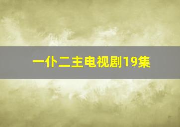 一仆二主电视剧19集