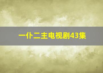 一仆二主电视剧43集