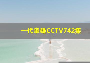 一代枭雄CCTV742集