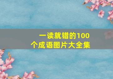 一读就错的100个成语图片大全集