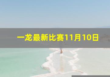 一龙最新比赛11月10日