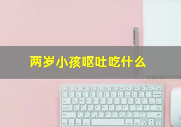 两岁小孩呕吐吃什么