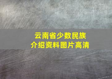 云南省少数民族介绍资料图片高清