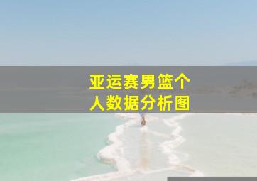 亚运赛男篮个人数据分析图