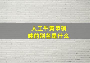 人工牛黄甲硝唑的别名是什么