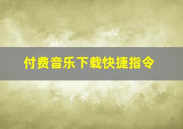 付费音乐下载快捷指令