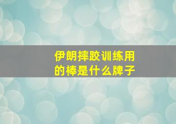 伊朗摔跤训练用的棒是什么牌子