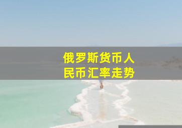 俄罗斯货币人民币汇率走势