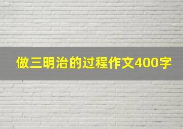 做三明治的过程作文400字