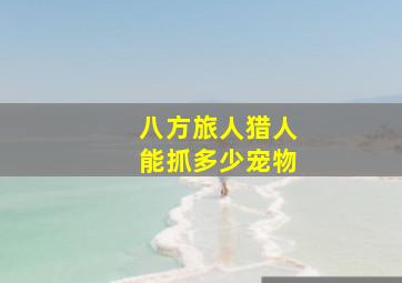 八方旅人猎人能抓多少宠物