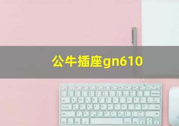 公牛插座gn610