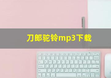 刀郎驼铃mp3下载