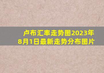 卢布汇率走势图2023年8月1日最新走势分布图片