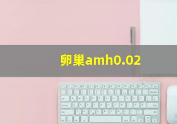 卵巢amh0.02