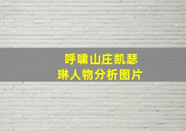 呼啸山庄凯瑟琳人物分析图片