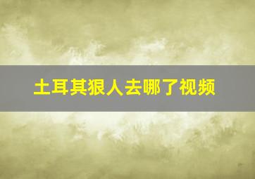 土耳其狠人去哪了视频