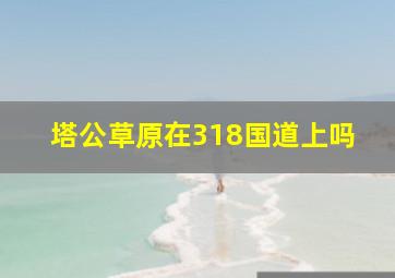 塔公草原在318国道上吗