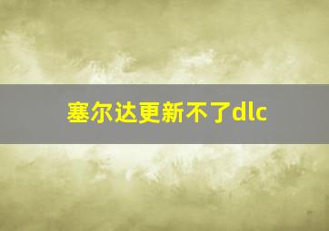 塞尔达更新不了dlc