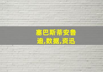 塞巴斯蒂安鲁迪,数据,资迅