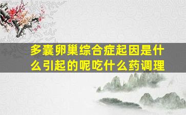 多囊卵巢综合症起因是什么引起的呢吃什么药调理