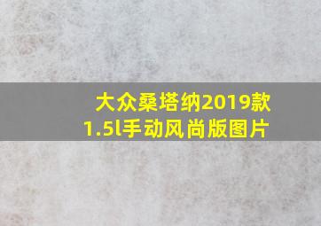 大众桑塔纳2019款1.5l手动风尚版图片