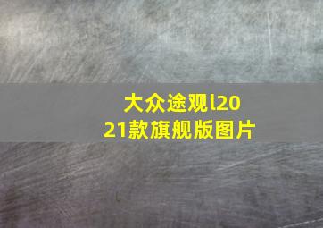 大众途观l2021款旗舰版图片