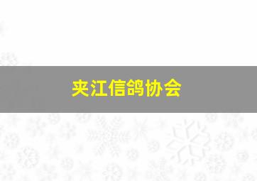 夹江信鸽协会